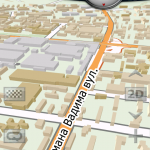 map in 3D mode